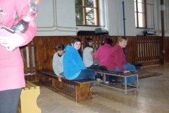 2014-12-04 Mačkovská návštěva, peklo na Marii a čerti v Sokolovně